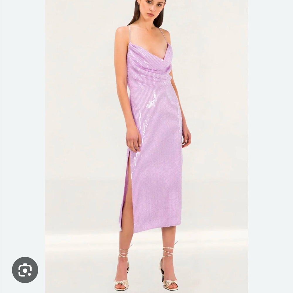 Misha Lilac Devon Dress SIZE 2